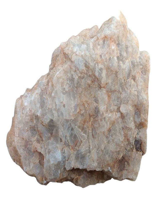 RUKDA Peachlite Stones for Aquarium & Garden Decor - Natural Pink-Orange Quartzite Rocks for Aquascaping, Landscaping, Terrariums, Fish Tanks & Water Features - Unique Decorative Rock - 1 Kg - Image 3